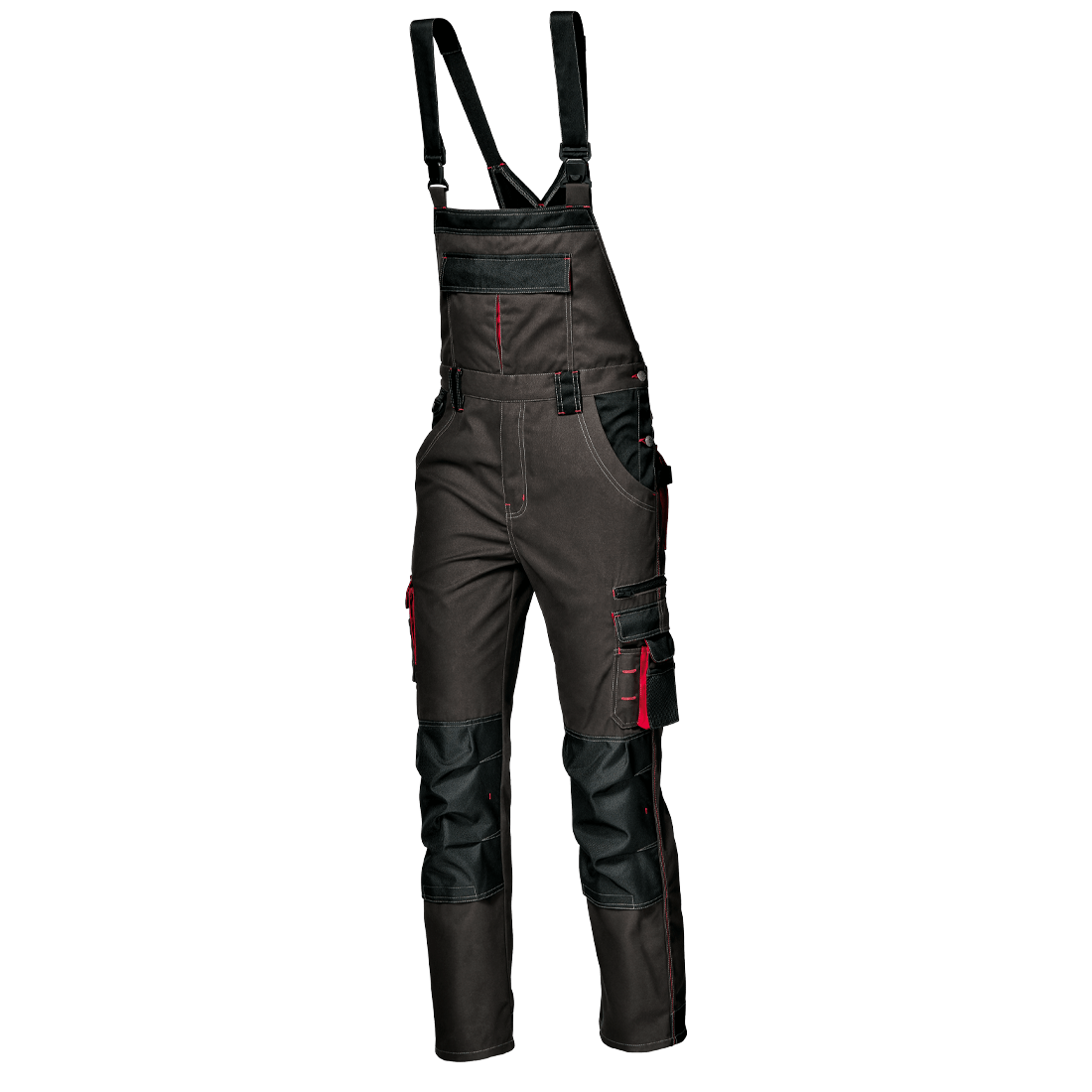 MC1813 σαλοπέτα εργασίας με θήκες εργαλείων και ανακλαστικά στοιχεία