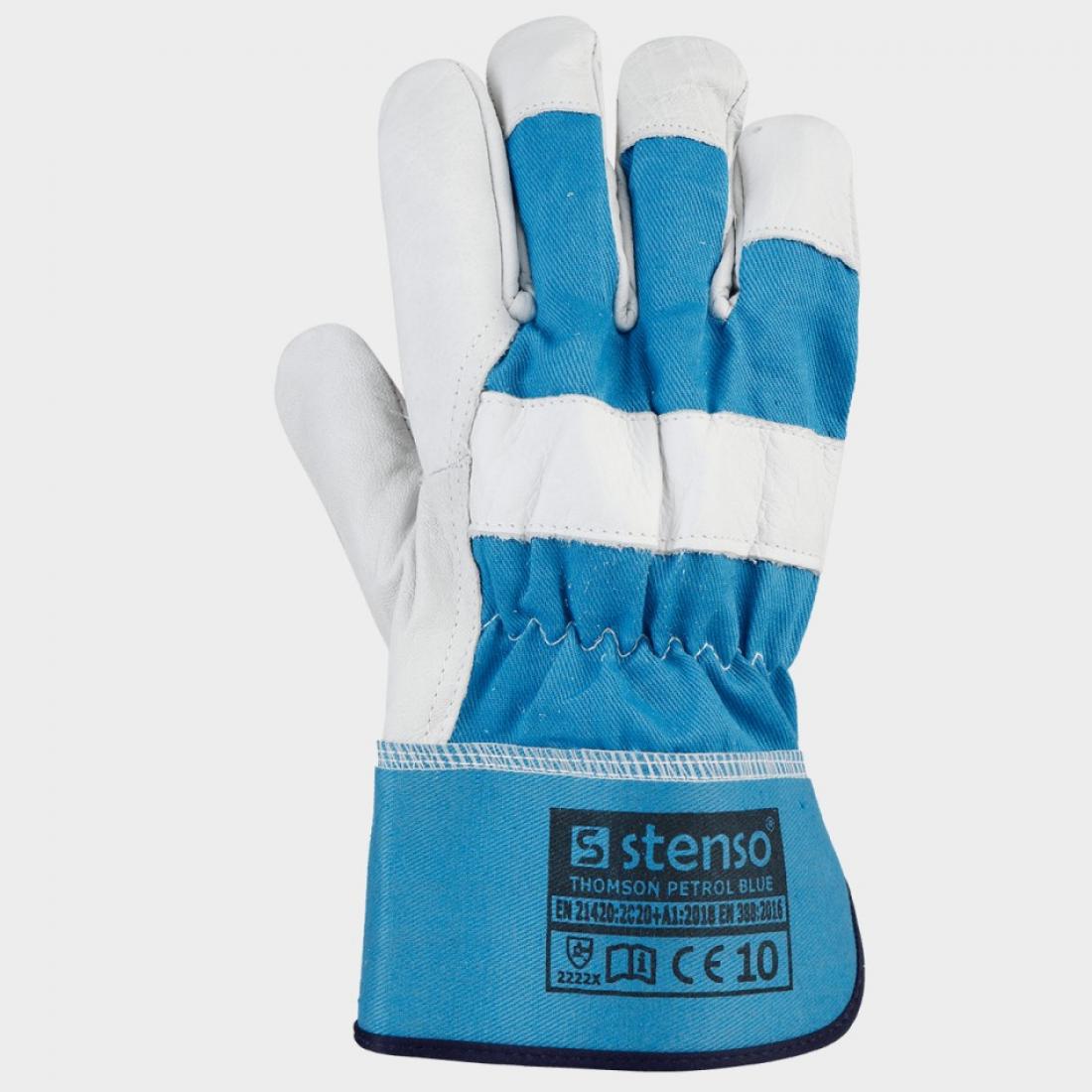 δερματοπάνινα γάντια προστασίας