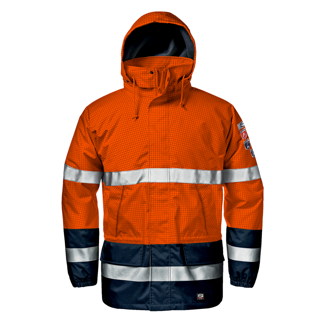 EN 20471 Class 3, αντιπυρικό μπουφάν